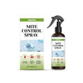 120ml bottle of menthol mite control spray for mattresses and fabric furniture.