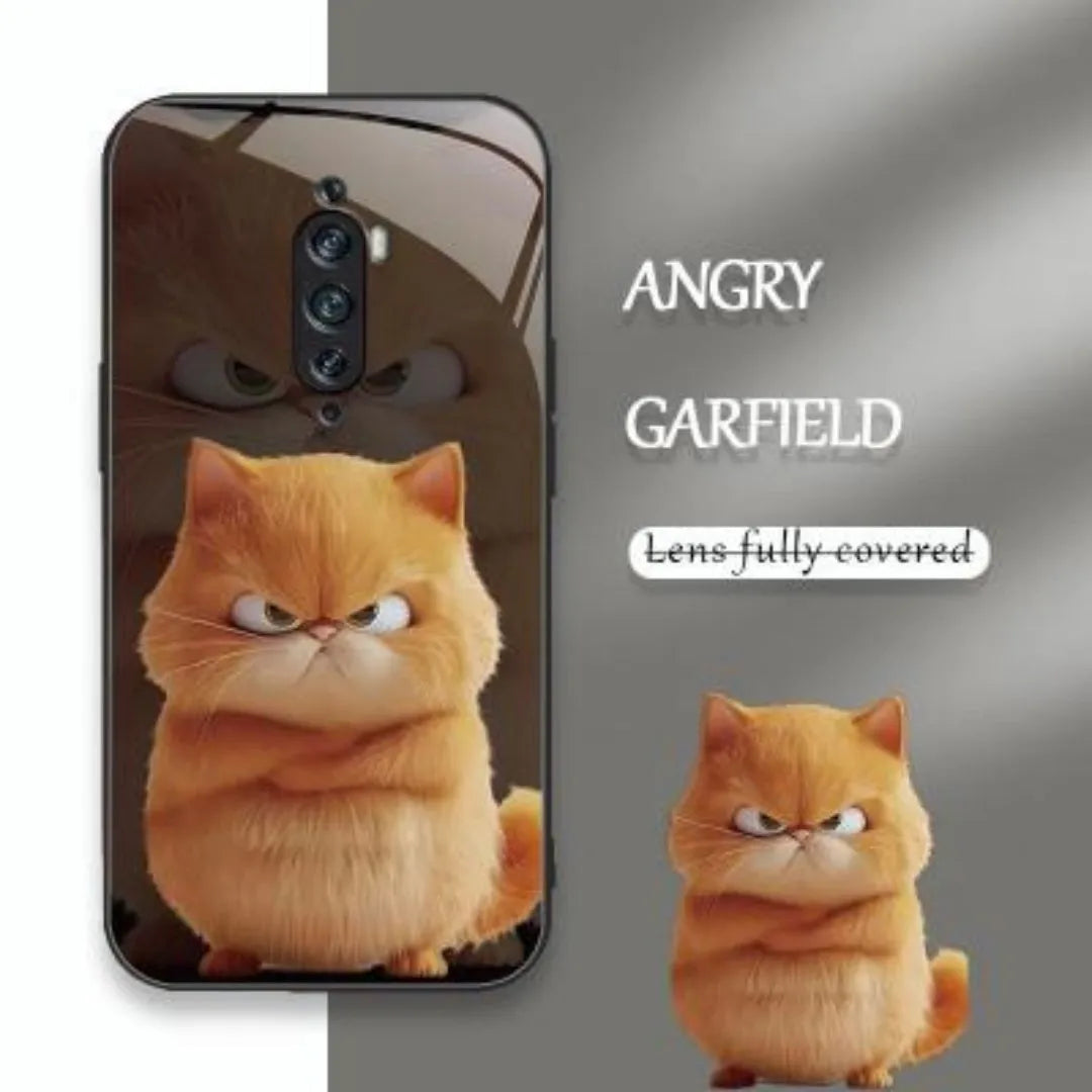 Domineering cat silicone phone case shockproof anti-fall for Apple iPhone 13 14 15 and Android in black cat white shell style
