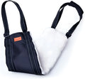 Adjustable dog sling for hind leg support with nylon straps and soft liner