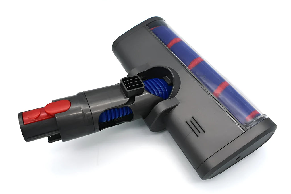 Dyson V7-V11 compatible electric floor brush head with soft velvet surface