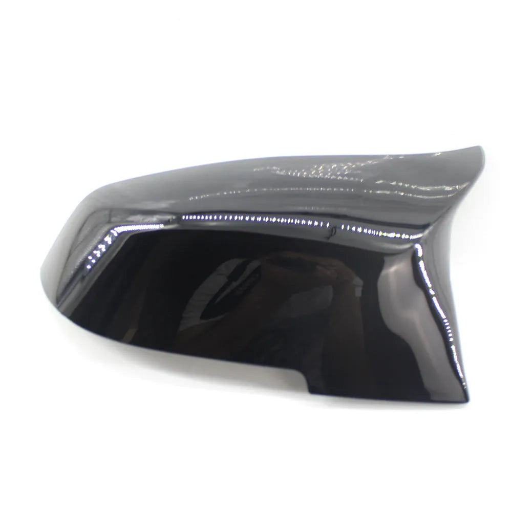 BMW 3 Series 4 Series modified horn rear-view mirror shells in paint bright black finish