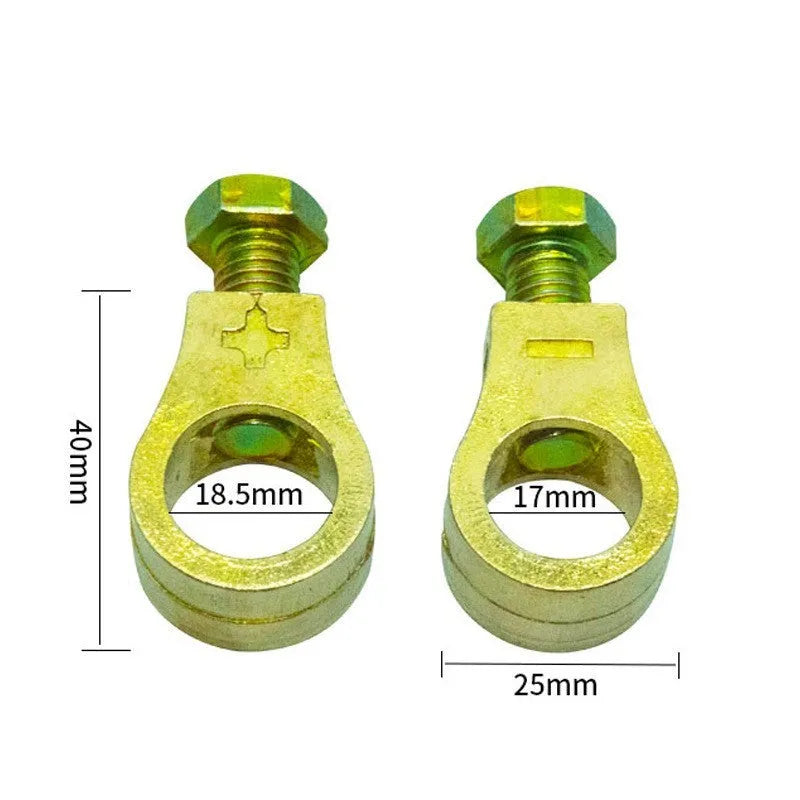 Pure copper car battery clamp for terminal connections