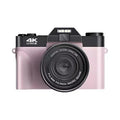 Entry-level mirrorless digital camera with plastic body and Full HD screen, available in multiple colours
