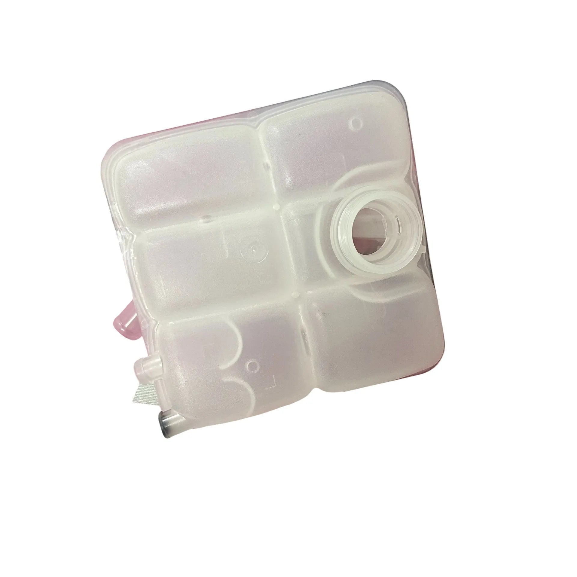 White plastic secondary water tank for Ford, compatible with 8V618K218AE 1717053 CV6Z8A080A