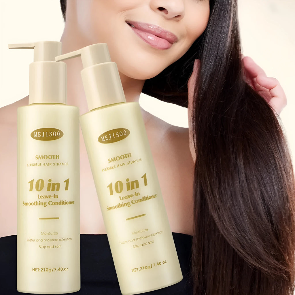 Wash-free soft 10-in-1 hair conditioner bottle 210g for ladies moisturising treatment