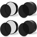 Levoit LV-H132 compatible replacement air purifier filter set with activated carbon screen and cotton pre-filter