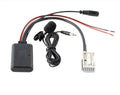 Citroen Peugeot car audio Bluetooth AUX cable kit for RD4 stereos with microphone.
