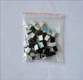 Black PA66 plastic automotive wiring clips with steel wire retaining rings for cable management