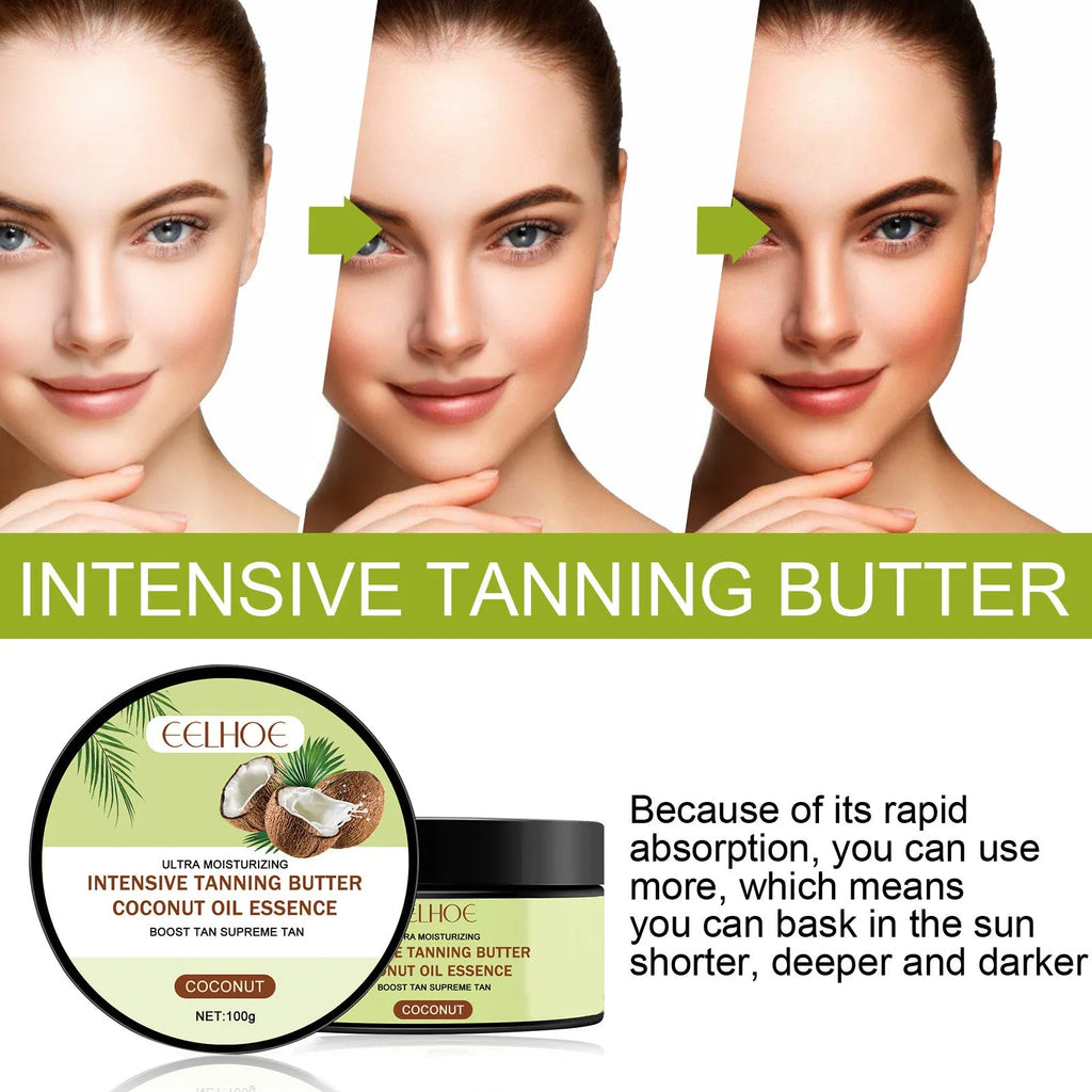 Coconut Help Black Frost Even Help Outdoor blackening cream tube, 100g net content.