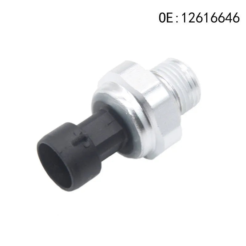 Silver metal automotive fuel pressure sensor for GM 12616646 12677836 D1846A replacement