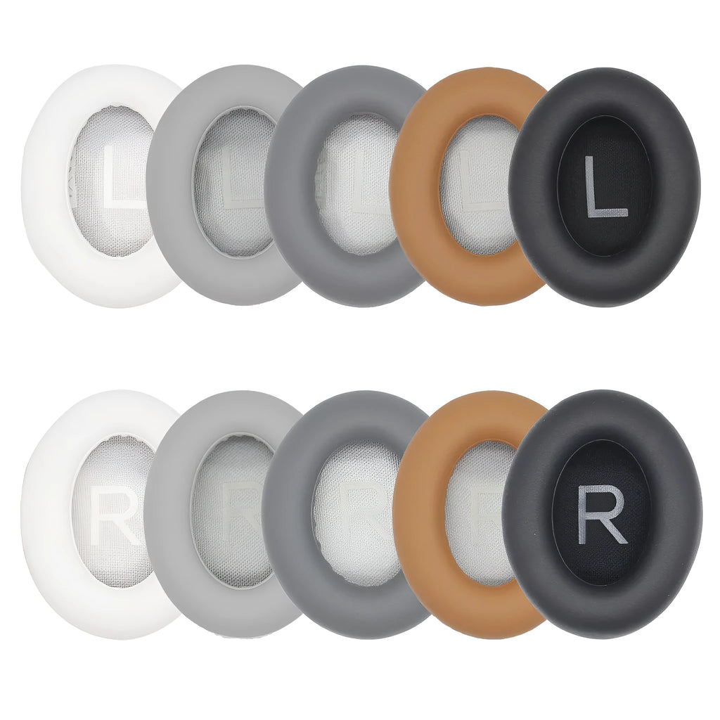 Pair of protein skin earphone sleeves for BOSE NC700 headphones, available in black
