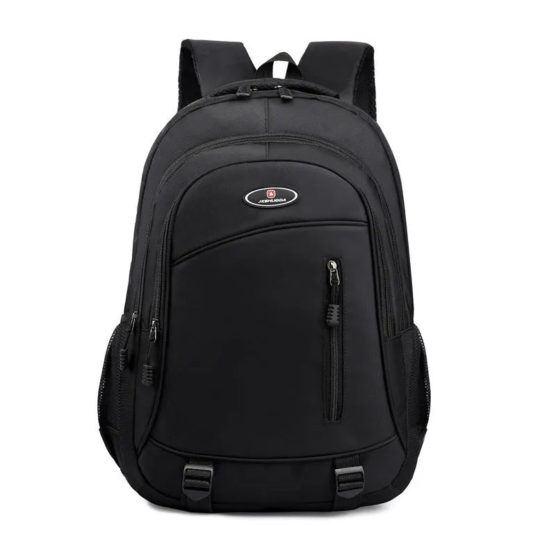 Waterproof nylon backpack for high school students with airpillow straps in four colour options