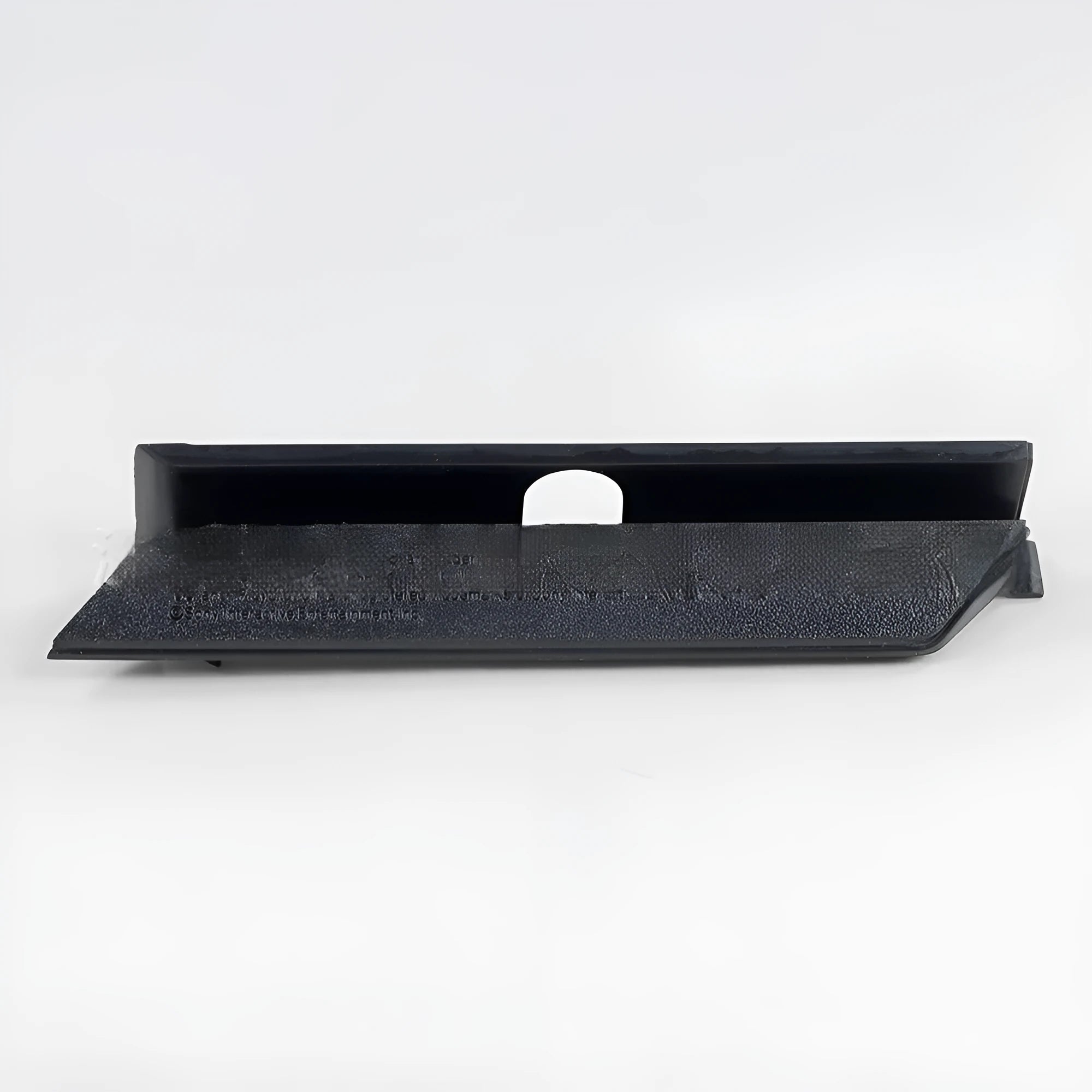 Black and white plastic hard disk baffle cover for PC case installation