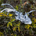 PLA flying dragon wings decoration toy showing detailed texture and 25cm width