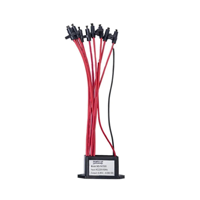 MS FA7000 car air anion generator multi-head black ABS resin 45x25x30mm 1W 220V