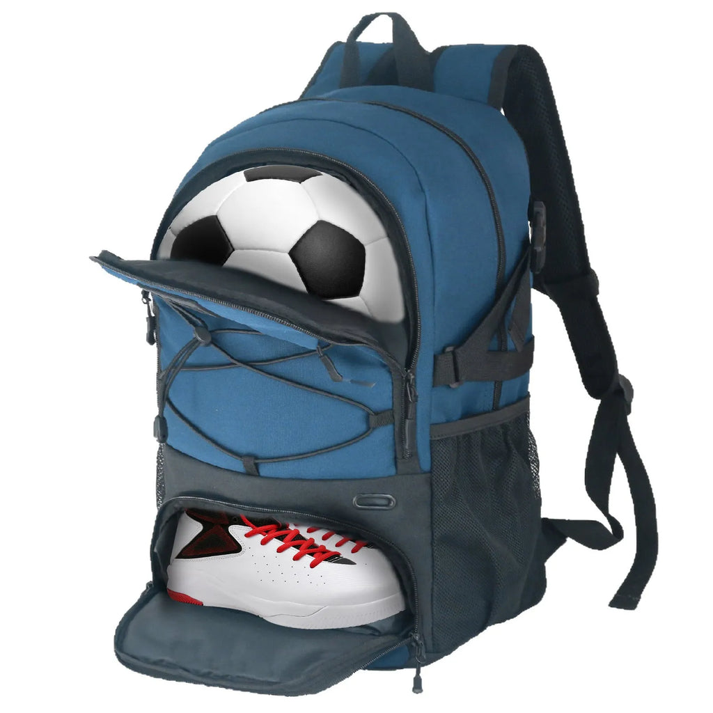 Basketball fitness training backpack Oxford cloth sports bag with 25-35L capacity in multiple colours