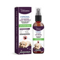 100ml pet pest spray bottle with fipronil and botanical extracts for dogs and cats.