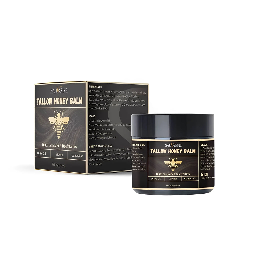 Butter and Honey Cream 60g container showing facial moisturiser product