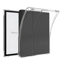 Transparent airbag protective case for 7-inch Xiaomi device showing shockproof design