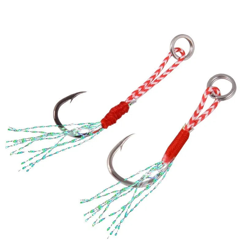 Bright wire iron plate single fishing hook in sizes No. 9 to No. 14 for boat and sea fishing.