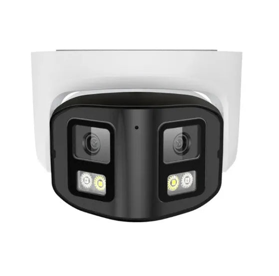 4MP dual-lens IP66 POE security camera for indoor and outdoor surveillance with wide temperature range