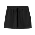 Men's thin polyester basketball shorts in grey colour with medium elastic waistband