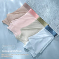 Men's Ice Silk graphene cooling antibacterial shorts in bean green colour, showing seamless design.