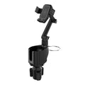 Green car drink rack and mobile phone holder with kettle showing ABS/PC construction