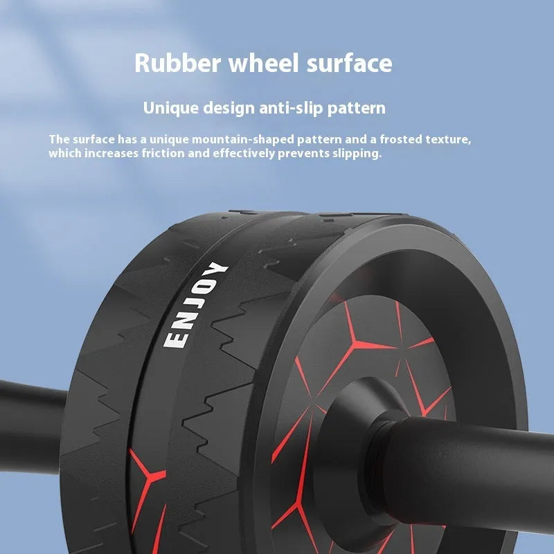 Abdominal wheel fitness equipment in various colours for core muscle training exercises