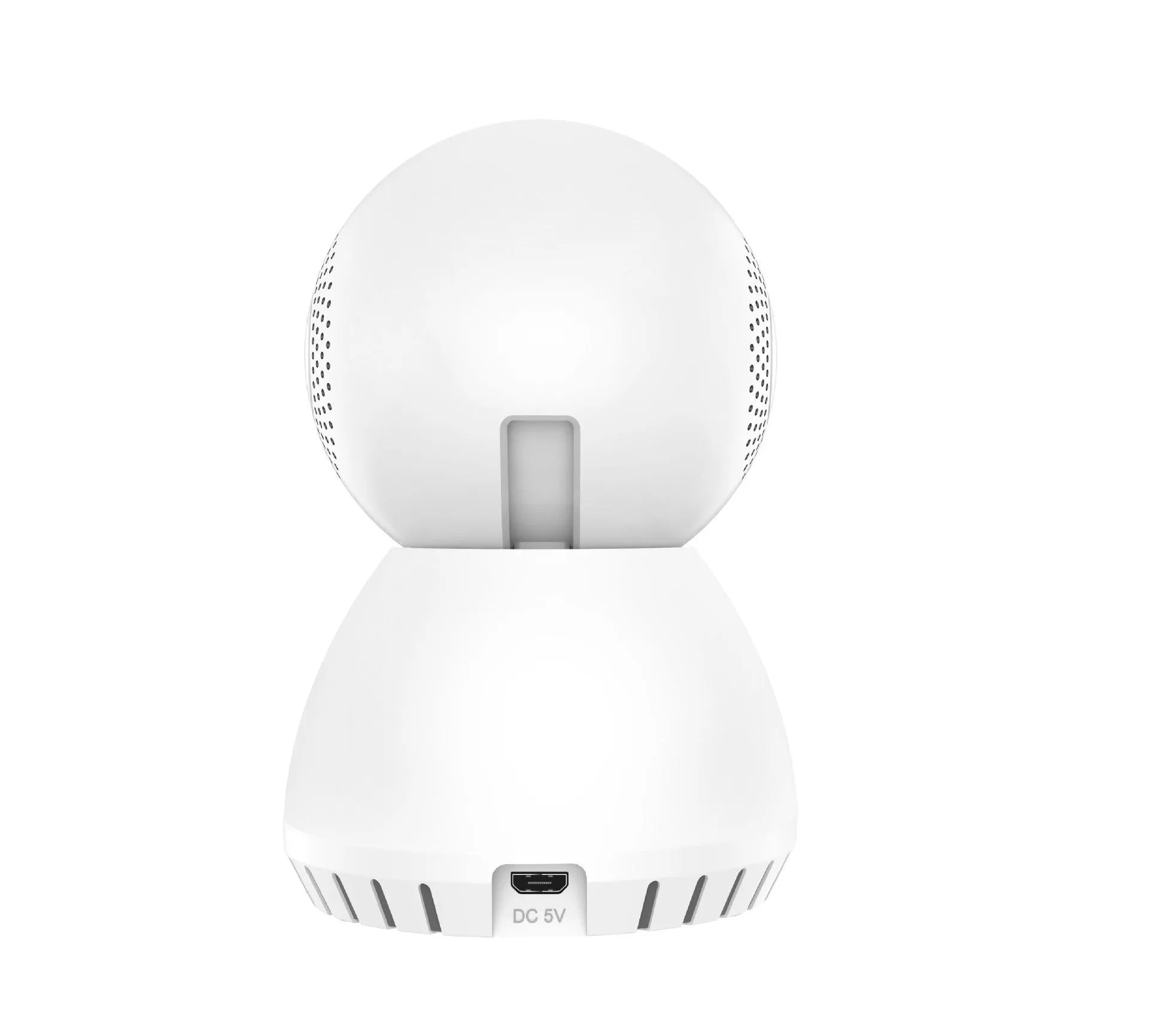 1080p dual-frequency wireless security camera with 12mm lens and compact ABS housing