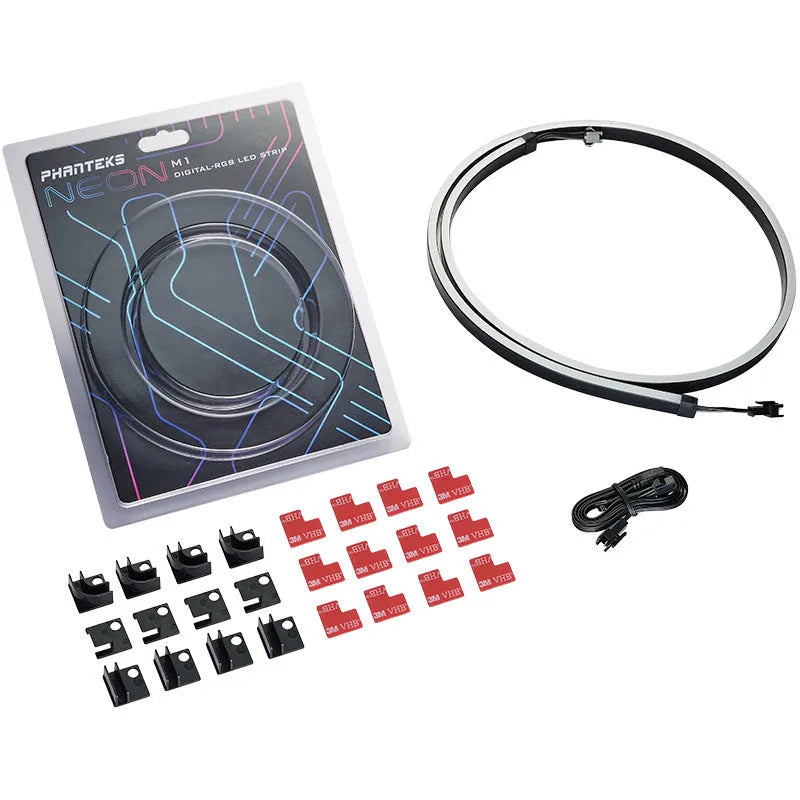 Phanteks Symphony Streamer Neon Uniform Light Bar 1000mm with 70 ARGB LEDs and Phanteks 3-pin connector