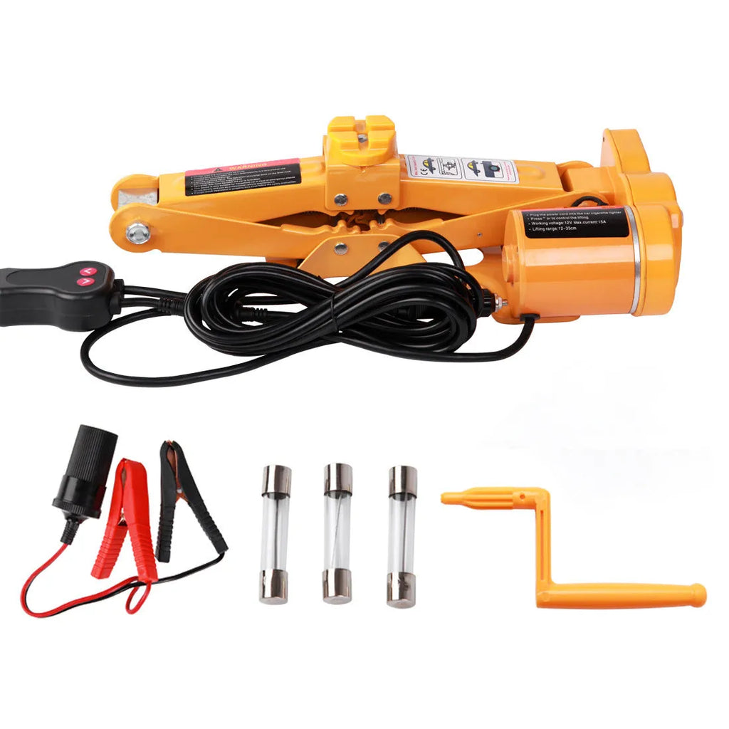 TY002 electric hydraulic vehicle jack kit with 2-tonne lifting capacity