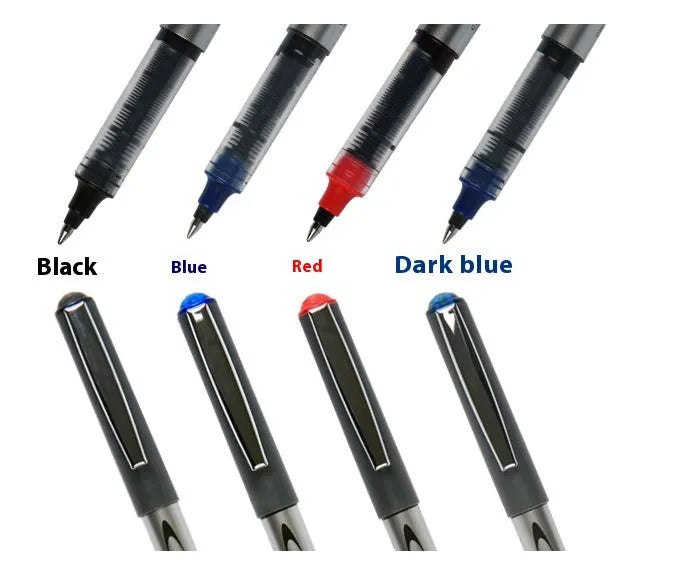 Simple Series 0.5mm water-based quick-drying signature pen with plastic shell in four ink colours