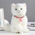 Coloured ethnic style adjustable pet collar with a bell for cats and dogs in black, blue, pink, red, and white.