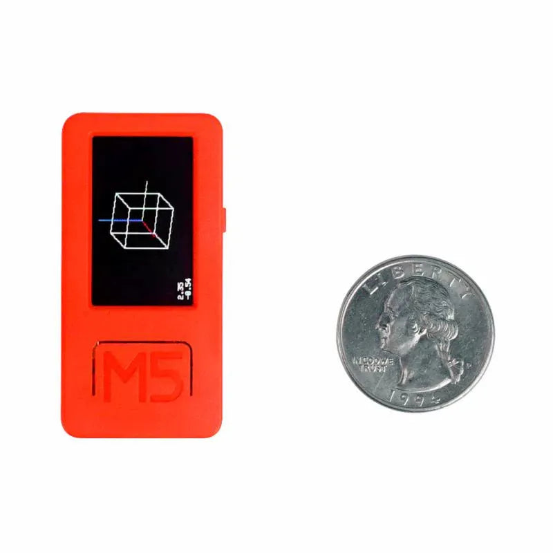 Official IoT development board with a 1.14-inch colour screen, Type-C port, GROVE connector, and two custom buttons.