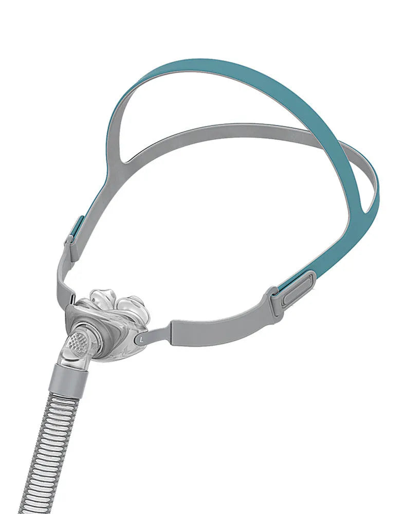 Ventilator nasal mask accessories set with silicone nose pads and adjustable headband