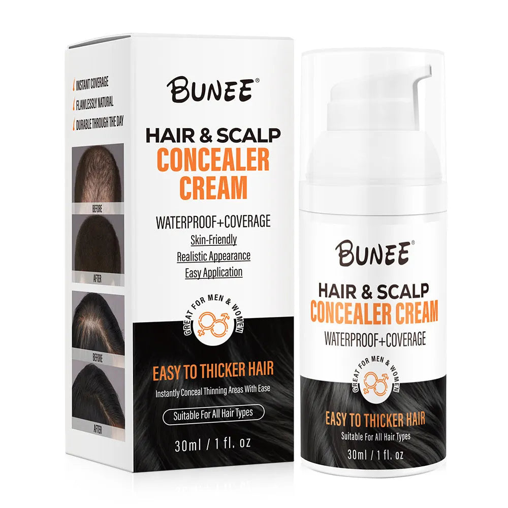 30ml pot of scalp concealer pomade for covering thinning hair and nourishing the scalp.