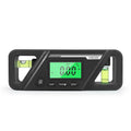 Digital magnetic inclinometer angle gauge with plastic ABS housing measuring 115x42x22mm