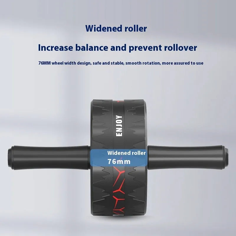 Abdominal wheel fitness equipment in various colours for core muscle training exercises