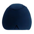 Solid colour cold compress cap in a fully enclosed design for head cooling therapy.