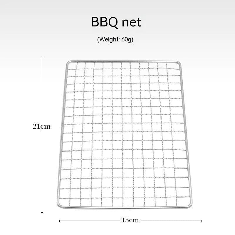 Large stainless steel folding barbecue oven for 1-2 people with storage bag