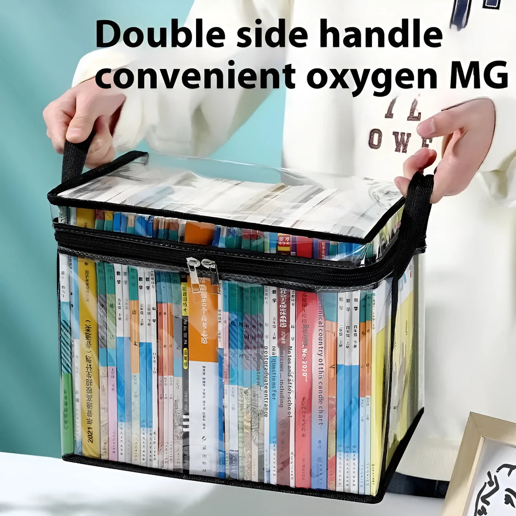 Large transparent foldable water buggy bag with 24L capacity and sealing function