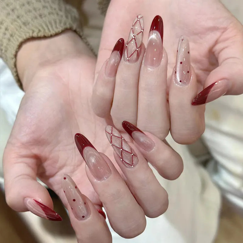 Bulk pack of short square fake press on nails for children in assorted colours.