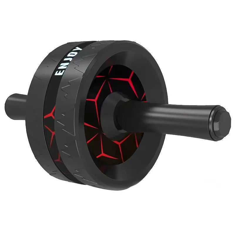 Abdominal wheel fitness equipment in various colours for core muscle training exercises