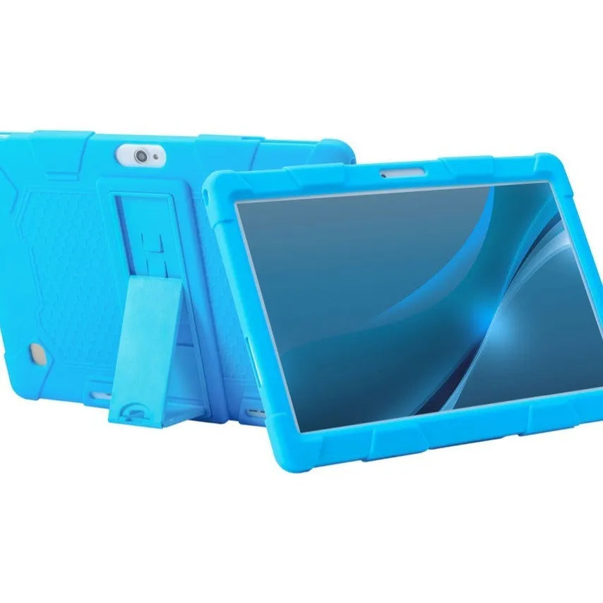 Little Overlord H10 Pro M20 10.1-inch tablet silicone case with kickstand in black colour