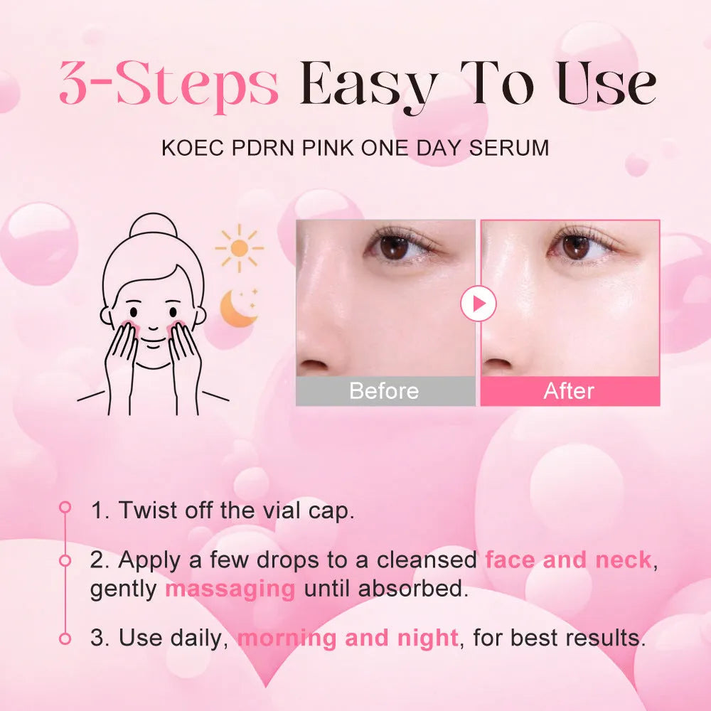 KOEC Powder Polypeptide Disposable Moisturising Face Masks 10 pack, showing sealed latex sheets.