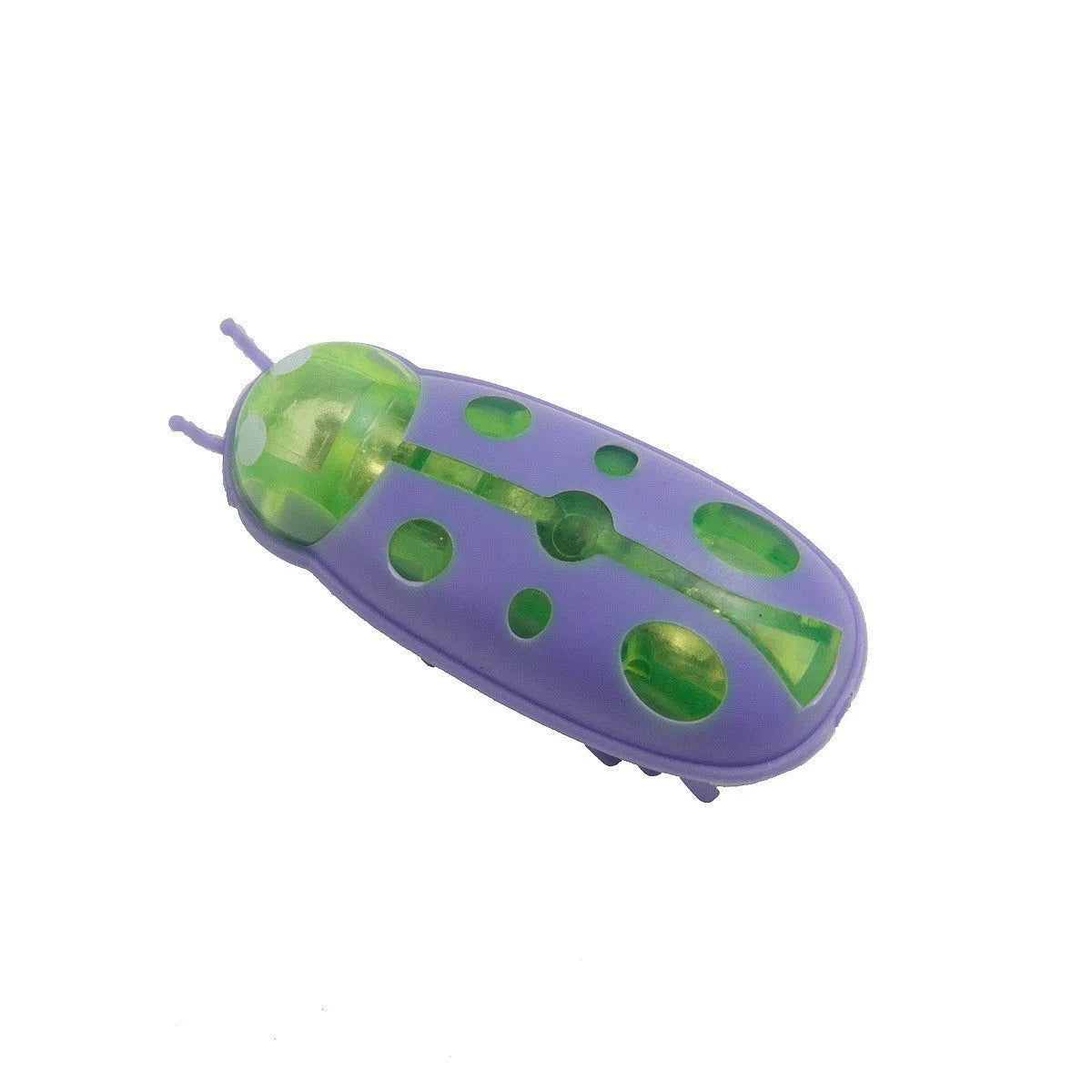 Electric toothbrush worm miniature cat teaser toy in assorted colours and styles.