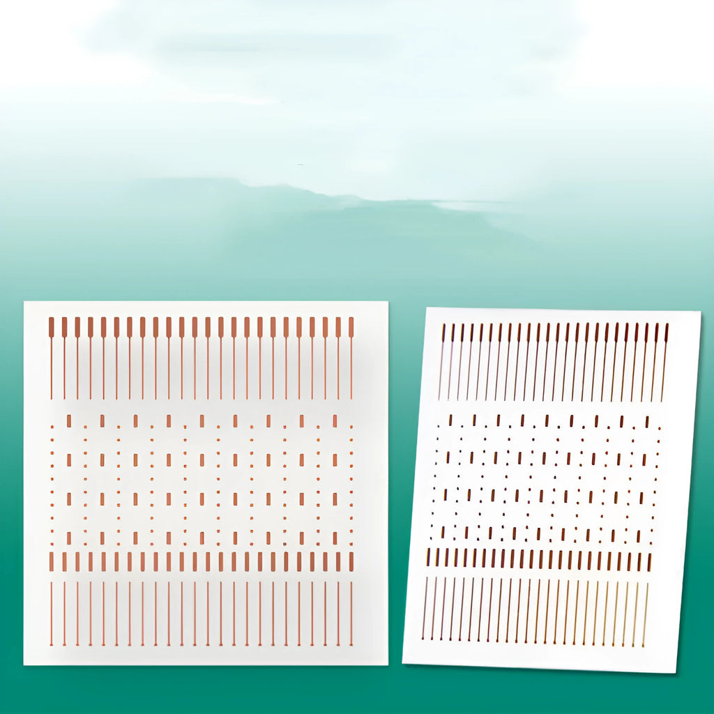 Red copper mobile phone spot welding patch square shape 28mm length 1mm thickness for motherboard repair