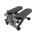 Silver grey hydraulic pedal fitness machine for home waist slimming exercises