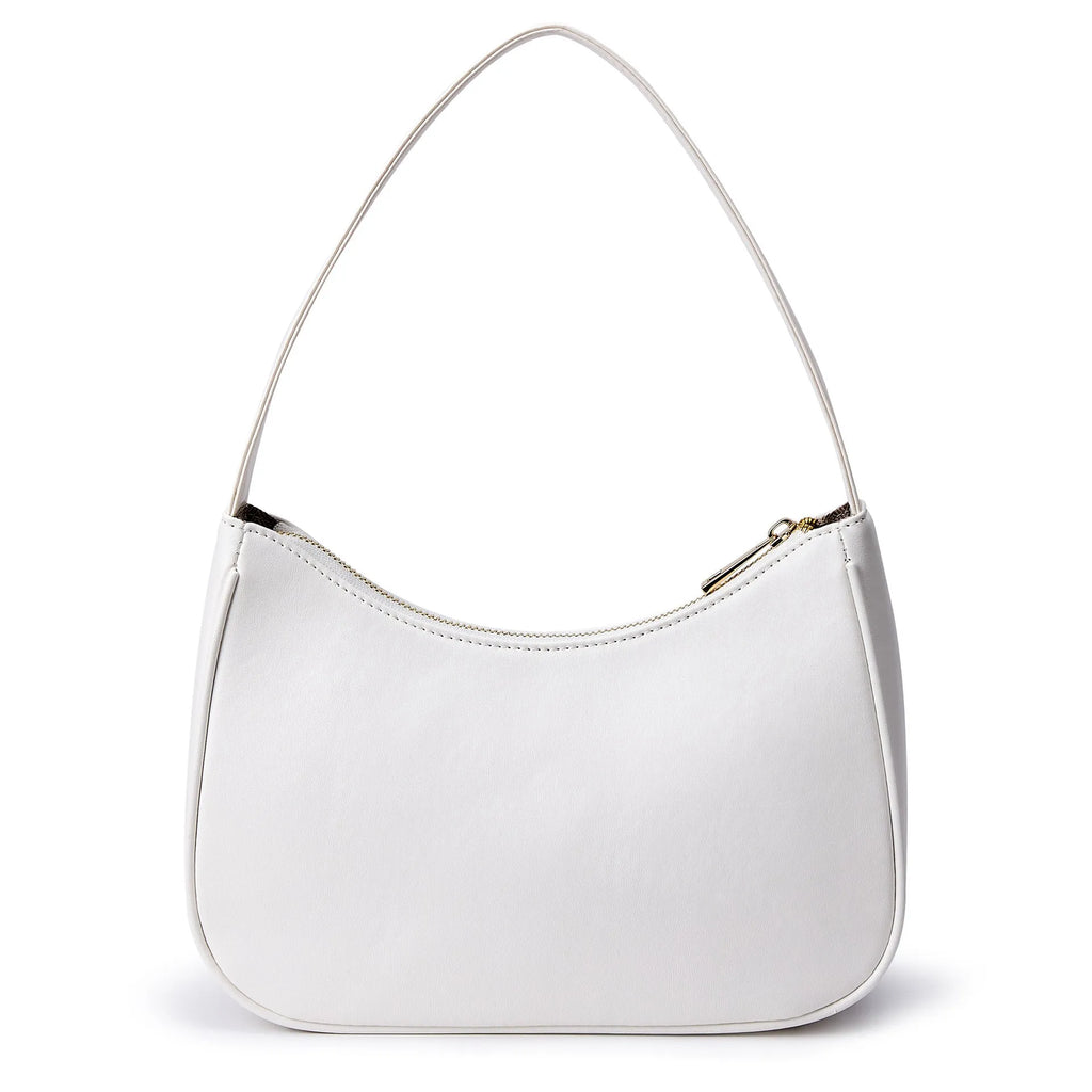 Retro style waterproof shoulder bag made from PU leather in various colour options